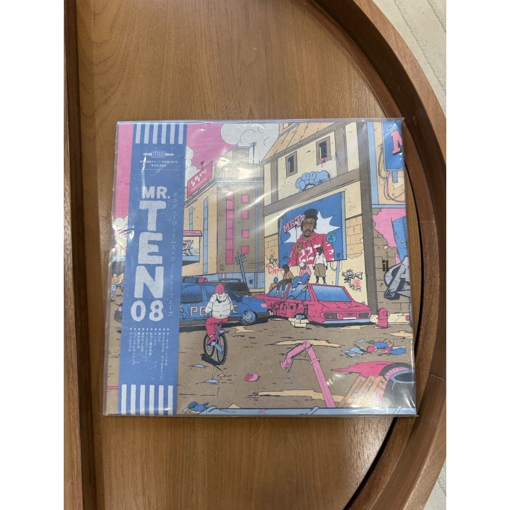 Boldy James Futurewave Mr. Ten08 Blue + Magenta Vinyl OBI Strip /150 Wavgodmusic